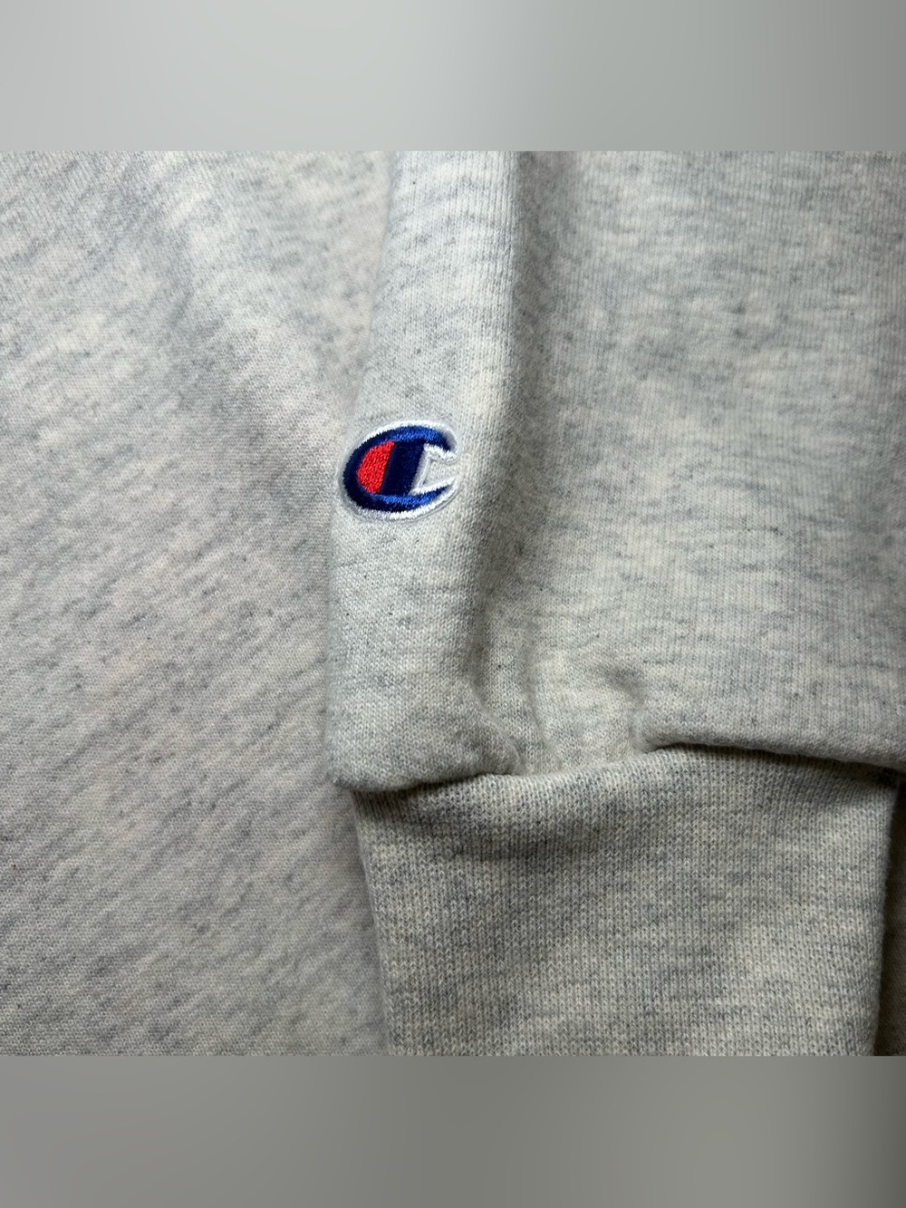 Champion Yale University Bulldogs Men M Fleece Crewneck Pullover Gray Sweatshirt - Picture 6 of 8